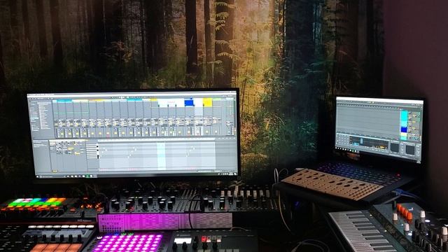 Rough sketch with mother 32, guitar samples, pyramid, live 10, micro freak and superior drummer 3 смотреть онлайн