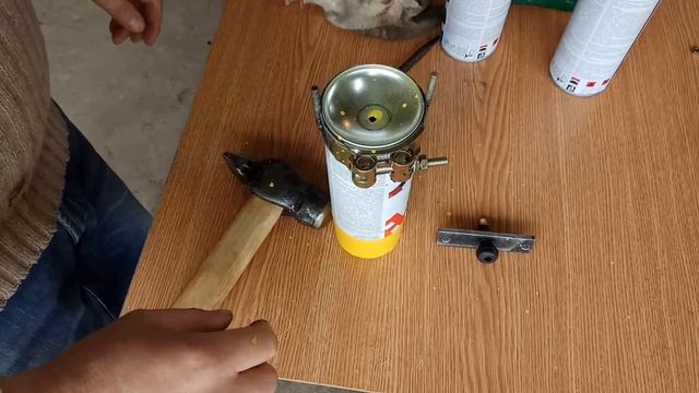 Простейшее самодельное приспособление для баллончиков с краской смотреть онлайн