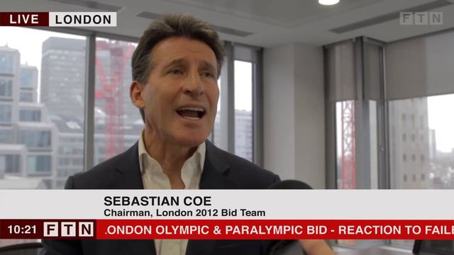 London 2012 failed Olympic Bid: Seb Coe Interview #JustImagine смотреть онлайн