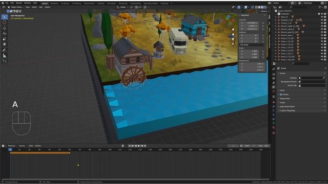 Blender 3D - Importing and working with a Sketchfab Scene смотреть онлайн