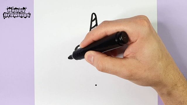 HOW TO DRAW A CUTE UNICORN HEART EMOJI WITH WINGS - HAPPY DRAWINGS смотреть онлайн