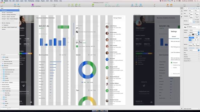 Design of Analytical Dashboard (Dashboard UI Kit 3.0) смотреть онлайн