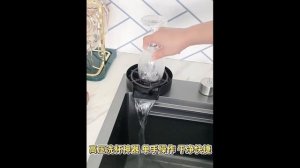 Раковина-мечта для кухни с функцией "водопад"