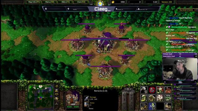 Survival Chaos | ORC META 3.81 BRAWL With KirianTor Round 3 | Warcraft 3 смотреть онлайн