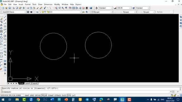 7- اوامر التعديل في Fillet - autocad 2007 смотреть онлайн