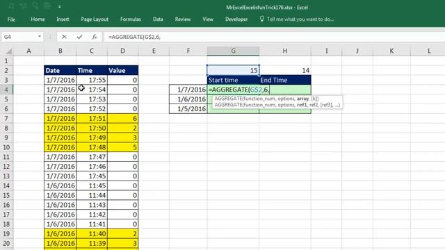Excel - Excel Formula To Find The Earliest And Latest Date - Duel 176.5 - Episode 1969.5 смотреть онлайн