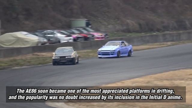 Toyota AE86 Drifting. Drift Legend Corolla Levin & Sprinter Trueno