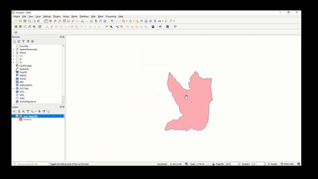 How to create, add and edit shape files in Qgis. || A beginner's tutorial смотреть онлайн
