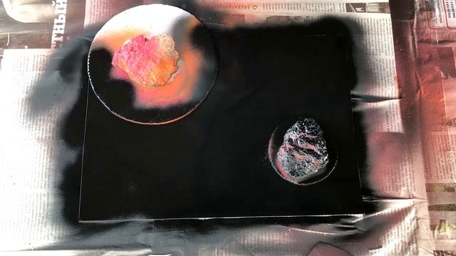 КАК РИСОВАТЬ БАЛЛОНЧИКАМИ? / SPRAY PAINT ART / РИСУЮ КОСМИЧЕСКИЙ АРТ / КОСМОС ИЗ БАЛЛОНЧИКА смотреть онлайн