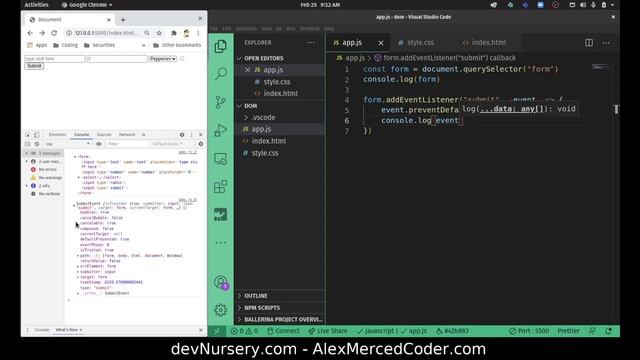 AM Coder - Javascript DOM Masterclass Part 6 - Forms смотреть онлайн