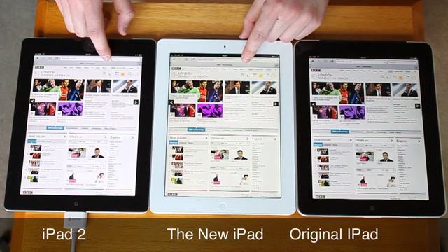 iOS Reviews - The New iPad vs. iPad 2 vs. Original iPad Bowser Speed Tests смотреть онлайн