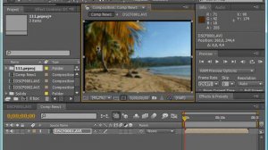Инструмент Selection Tool в Adobe After Effects CS4