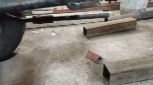 мини трактор переломка. рулевая рейка ОКА.