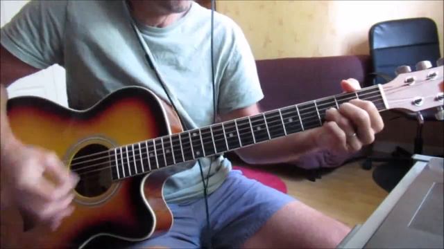 never let me down again (Depeche Mode) cover acoustic guitar + tutorial смотреть онлайн