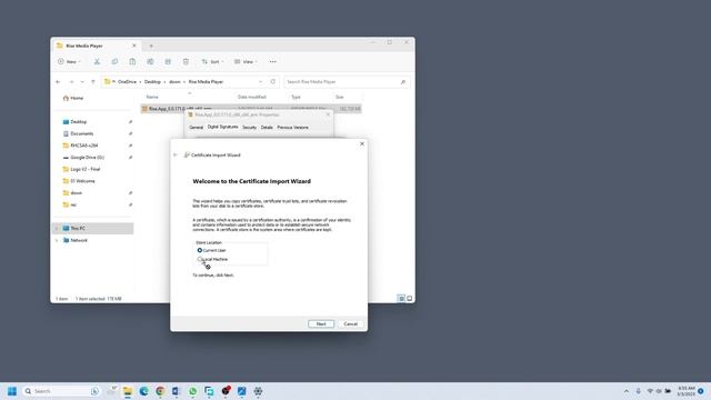 How to Fix “Publisher Could Not Be Verified” Error on Windows 11 | Install Rise Media Player | 2023 смотреть онлайн