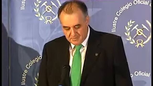 Cena 2010 Colegio de Geólogos - Discurso del Presidente del Colegio смотреть онлайн