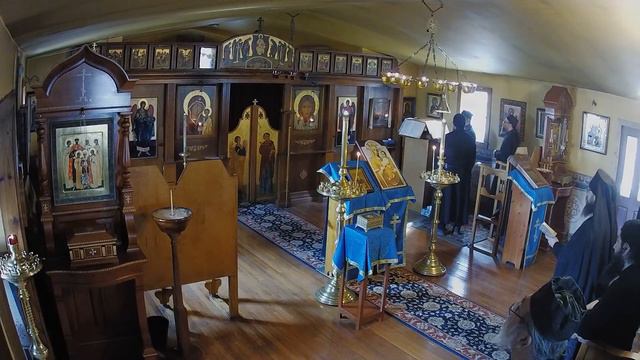 Church Construction Moleben (2-16-24)