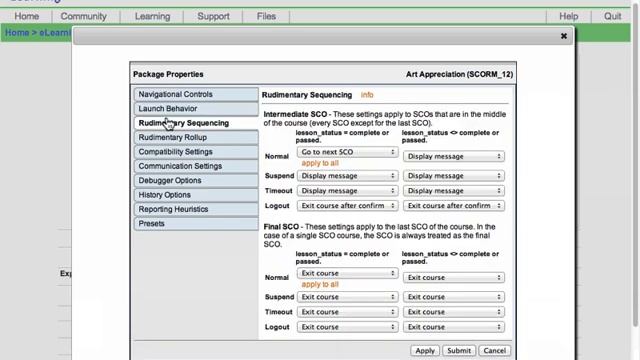Configure SCORM Player смотреть онлайн