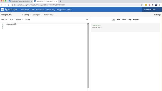 Instalación / Editor online (TypeScript, tutorial, #2) смотреть онлайн