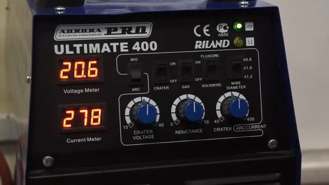 AuroraPRO ULTIMATE 300 D и ULTIMATE 400 D с лёгкими подающими механизмами смотреть онлайн