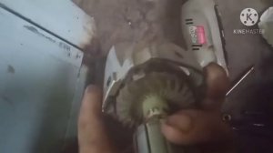 ремонт болгарки. как снять якорь