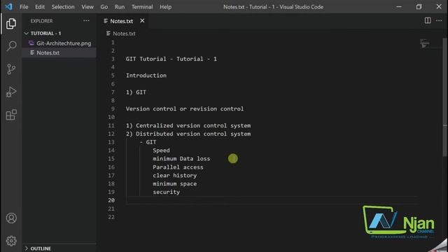 GIT | Introduction | GITHub | Basics of GIT | Tamil Tutorial | NJan channel | Tutorial - 1 смотреть онлайн