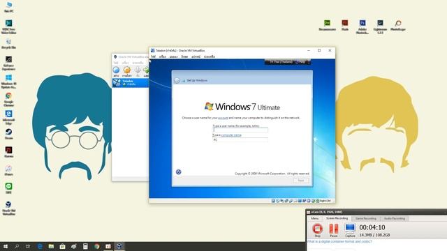 สอนลง Window 7 ด้วยโปรแกรม Oracle VM VirtualBox смотреть онлайн