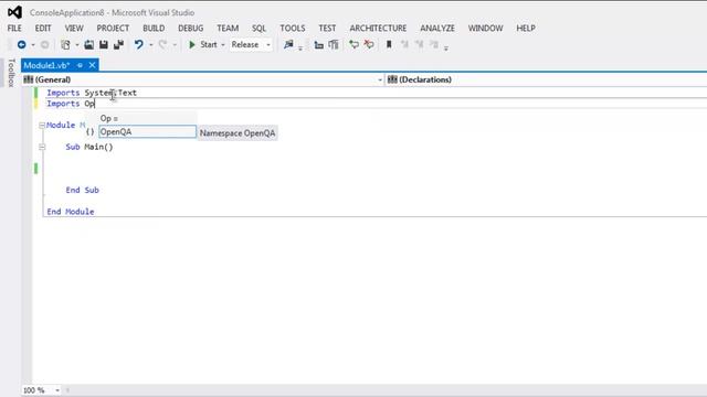 Selenium Visual Basic .NET WebDriver Setup смотреть онлайн