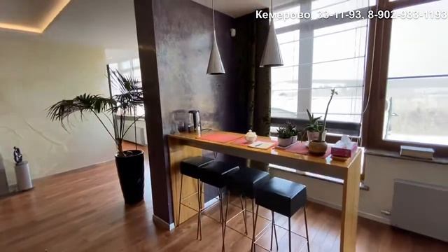 Аренда элитной квартиры в Центре Кемерово. Набережная реки Томь. Лучшее место. 174 м.кв. Дорого. смотреть онлайн