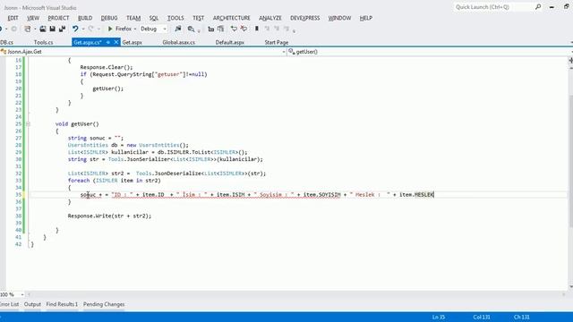 2 ASP.Net ile Json Deserialize İşlemi смотреть онлайн