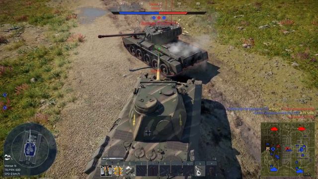 War Thunder - Gameplay live 2024 01 06 - Panther VK 3002 (M) is destroying six ennemy (4/7) смотреть онлайн