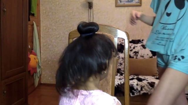 Пучок для принцессы)))) очень простая прическа, которую могу сделать даже я) смотреть онлайн