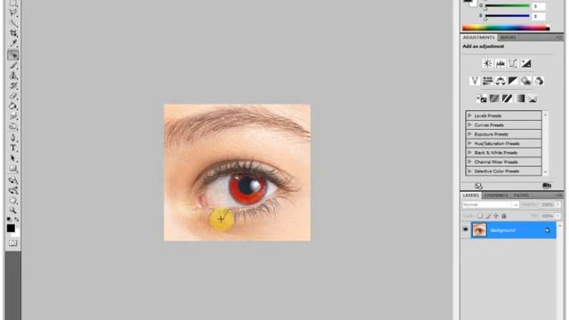Adobe Photoshop Part 25 - Red Eye Tool смотреть онлайн