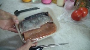 Проверенный рецепт посола Красной рыбы . Кета Малосольная .