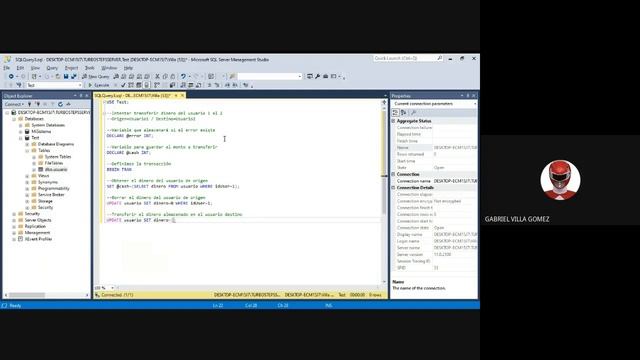 Transacciones y Rollback en SQL Server - Ejercicio Práctico смотреть онлайн
