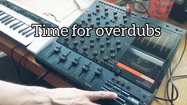 Fostex 260 Portastudio Multitracker Quick Jam no talk Dawless Yamaha Reface CS Retro Synthesizer смотреть онлайн