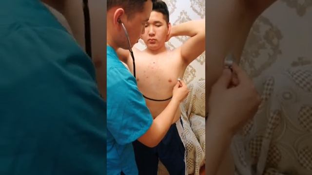 Өкпе аускультациясы. Серғалиев Ерсұлтан 419-ОМ смотреть онлайн