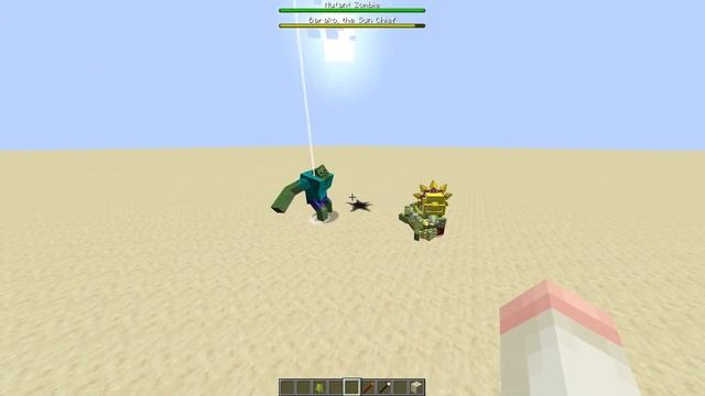 Mutant Zombie Vs Mowzie’s Mobs mod in Minecraft смотреть онлайн