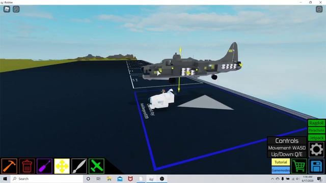 B17G Bomber TUTORIAL PART 1 | Roblox Plane Crazy смотреть онлайн