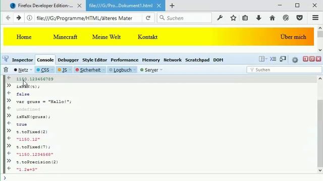 086 JS für Einsteiger: das Number Object смотреть онлайн
