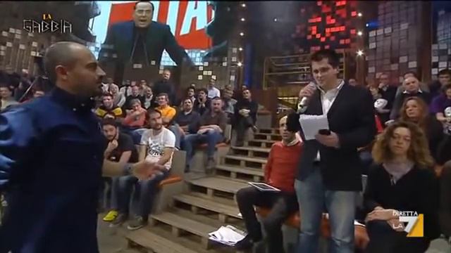 L'Intraprendente smaschera a La Gabbia i tassaioli traditori смотреть онлайн