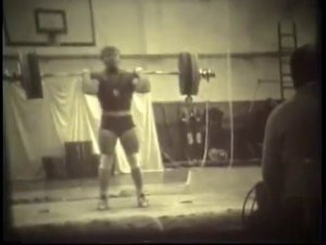 Зобач Георгий - толчок 187,5 кг. 1978 г.