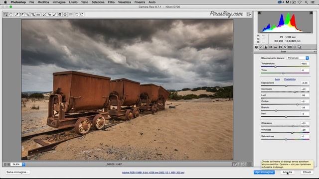0-3 Aprire le immagini con camera Raw смотреть онлайн