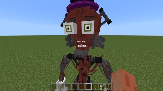 Springtrap WITHOUT COSTUME in Minecraft PE ADDON смотреть онлайн