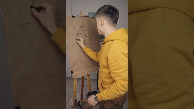Тело в движении рисуем | #жукографика смотреть онлайн
