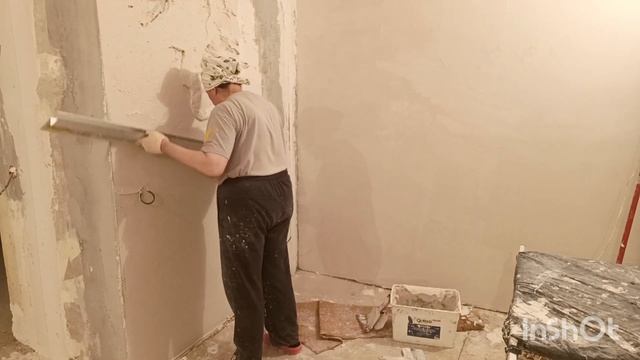 Как выравниваю стену , маляр 57лет смотреть онлайн