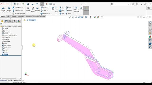 Design and assembly of Toggle clamp in SolidWorks | Solidworks Tutorial смотреть онлайн