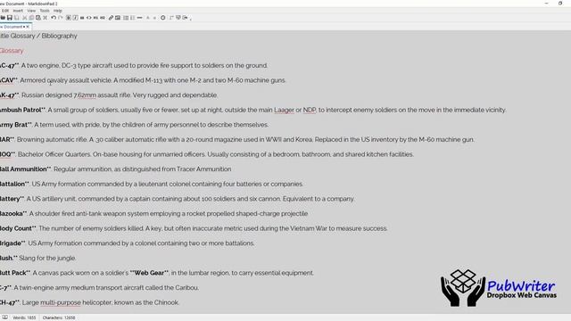 Converting MS Word to PubWriter (markdown) смотреть онлайн