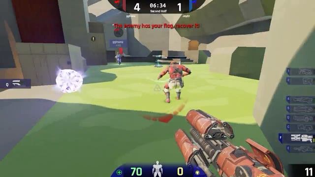 Zaccubus Frag highlight #1: MMMMonster kill flag run смотреть онлайн