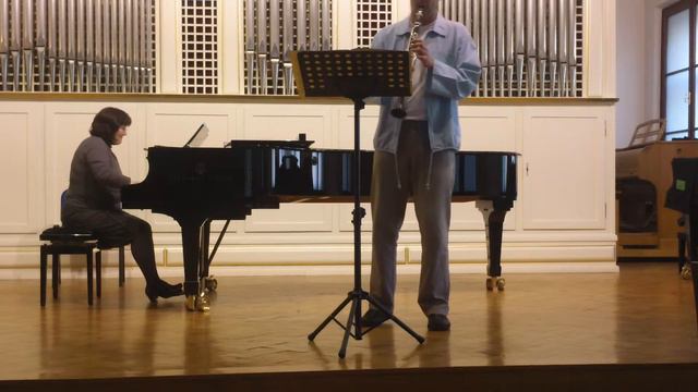Andre Messager: Solo de Concours, Bruno Philipp, clarinet - seminar Varazdin смотреть онлайн